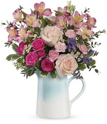 Teleflora's Fabulous Farmhouse Bouquet from Krupp Florist, your local Belleville flower shop